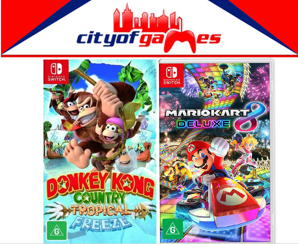 donkey kong games on nintendo switch